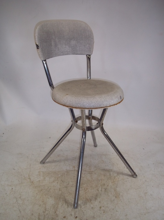Rare Cosco Stool with back