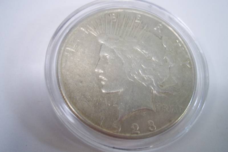 1923 S Silver Peace Dollar