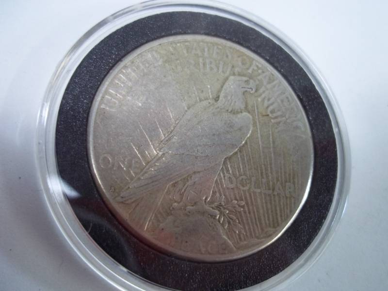 1922 S Silver Peace Dollar
