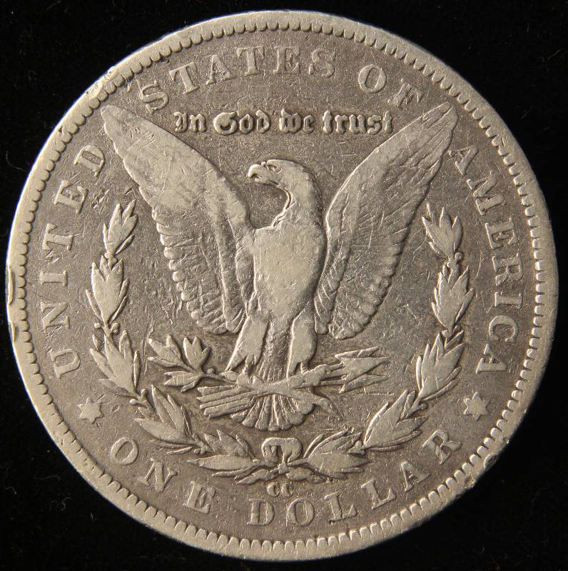 1891-CC CARSON CITY MORGAN SILVER DOLLAR BETTER DATE COIN