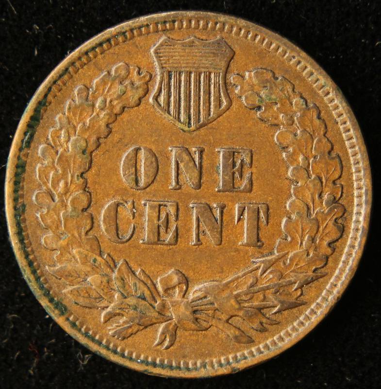 1904 INDIAN HEAD CENT AU50