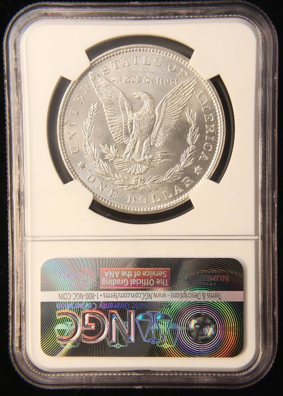 1886 MORGAN SILVER DOLLAR MS64 NGC