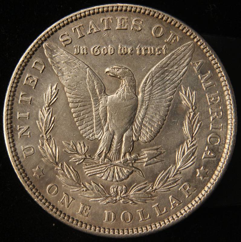 1902 MORGAN SILVER DOLLAR AU