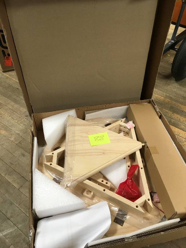 lot 88 image: Whitewood Industries Inc. Cambria Ready to Finish Dropleaf End Table