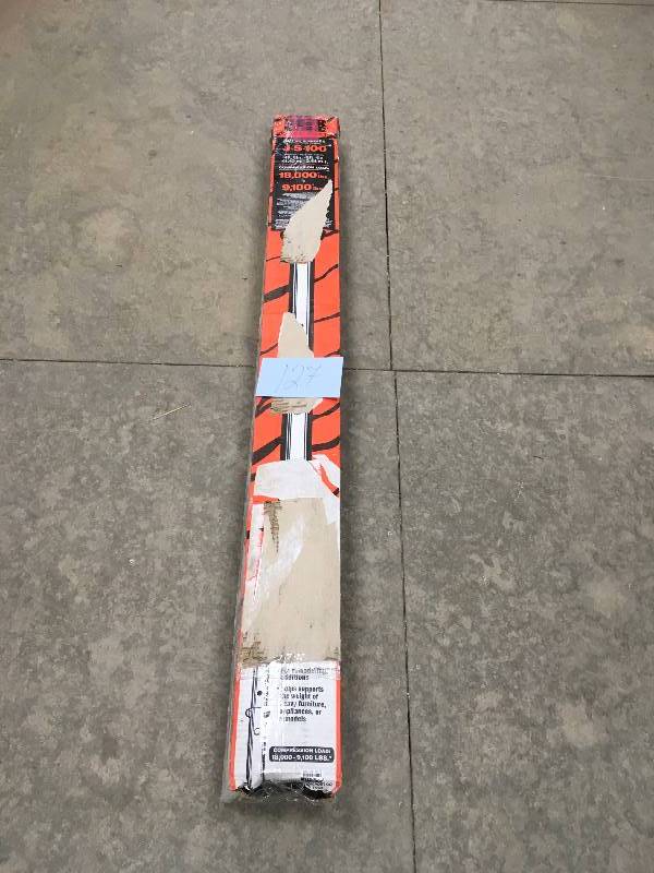 lot 127 image: Tiger Brand Super S Series 2-14 in Dia. X 56 in. H Jack Post