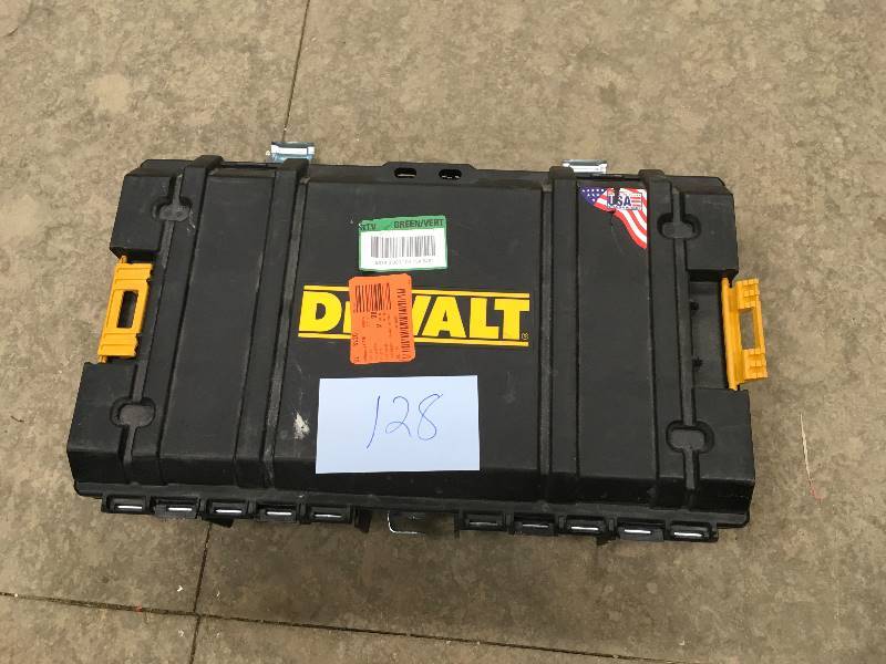 lot 128 image: DeWalt Tough Box