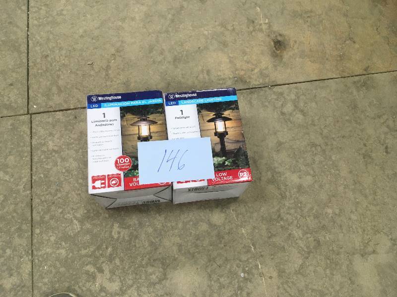 lot 146 image: Westinghouse Low Voltage (landscape) Heritage Bronze 78 W Pathlight - Lot of 2 new