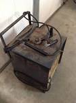 lot 4 image: Montgomery Ward -100 Amp 115 Volt - Portable Arch Welder