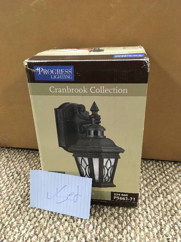 Progress Lighting Cranbrook Collection 1 Light Outdoor Progress Lighting Cranbrook Collection 1 Light Outdoor