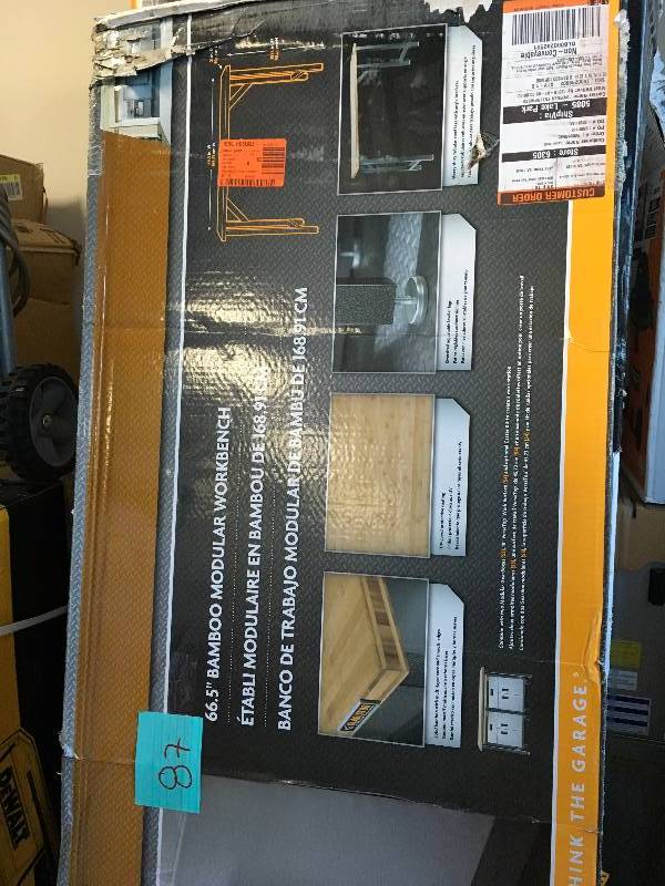 Gladiator 77-inch 4-Shelf Welded Steel Garage Shelving Unit New