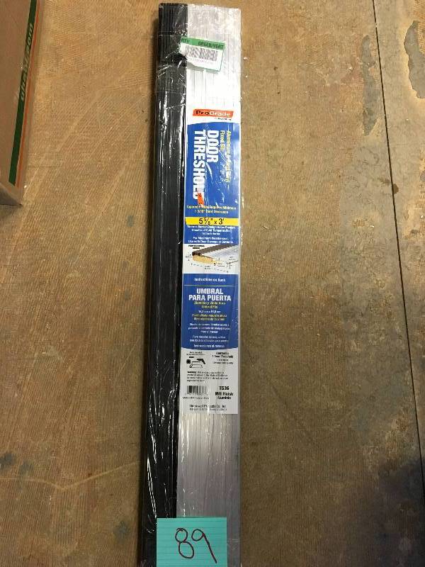Aluminum Pro Grade Thresholds New