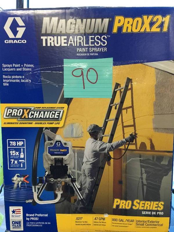 Graco Magnum ProX21 Stand Airless Paint Sprayer New