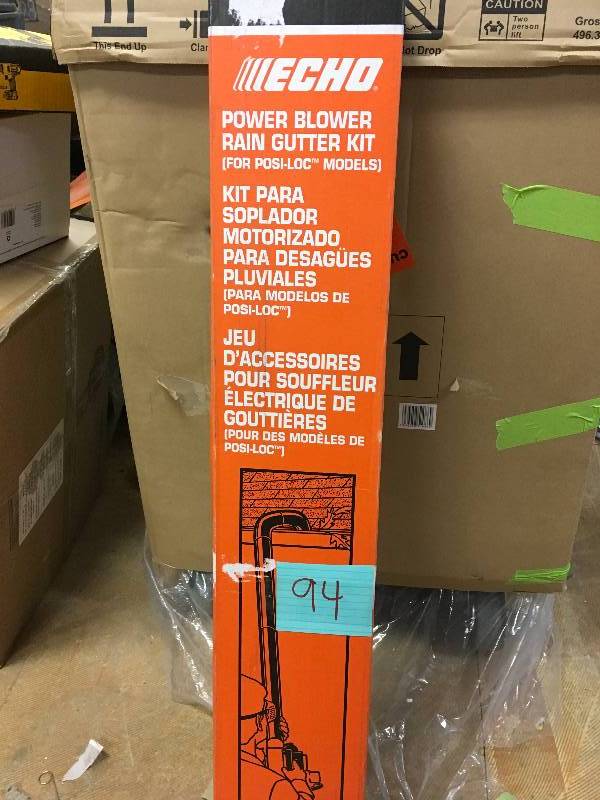 Echo Power Blower Rain Gutter Kit New