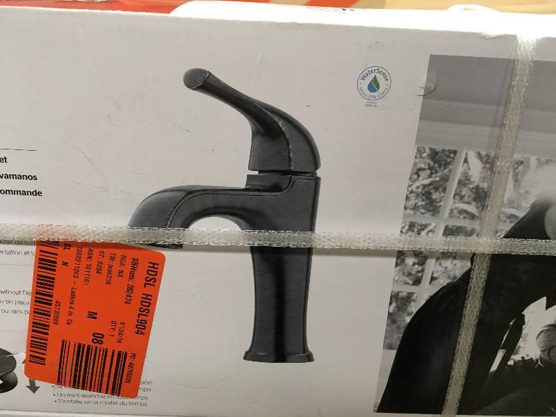 Pfister Ladera 4 in. Centerset Single-Handle Bathroom Faucet in Tuscan Bronze new