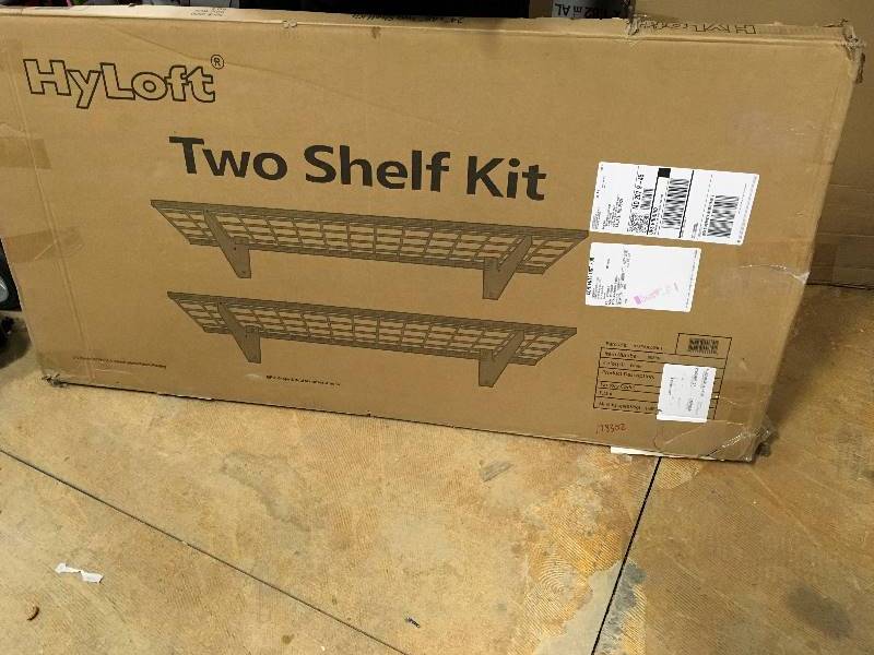 HyLoft 00630 48 x 24 Inch Wall Shelves (2-Pack) new