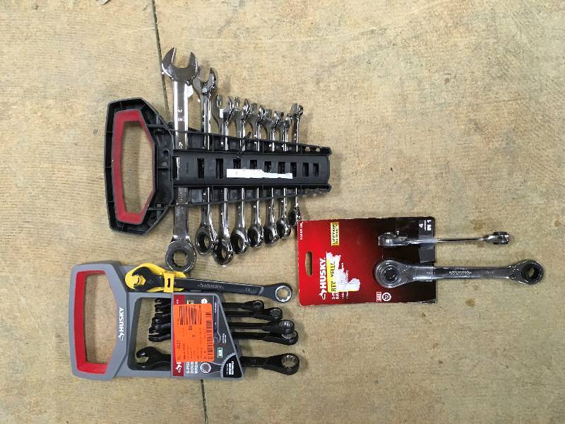 Assorted Husky Gear Wrenches