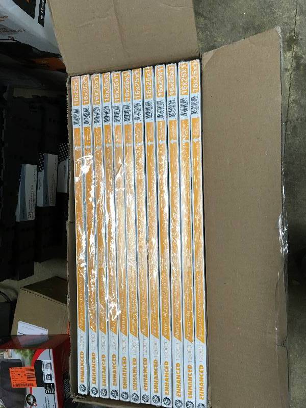 Dupont Arm and Hammer Pet Fresh Pet Protection Air Filter - 16 x 25 - Lot of 12 new