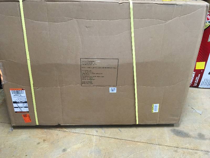 Husky 46 in. Adjustable Height Work Table new