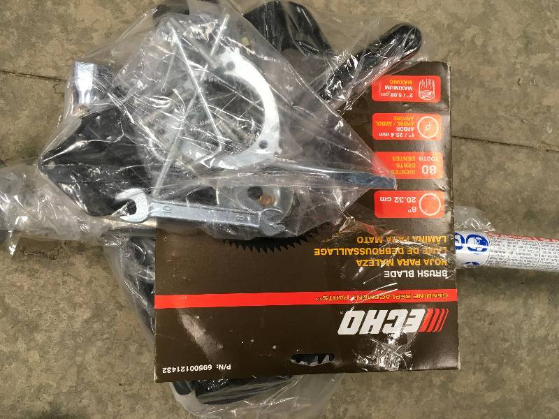 ECHO PAS 80 Tooth Blade Brushcutter Attachment in like new condition