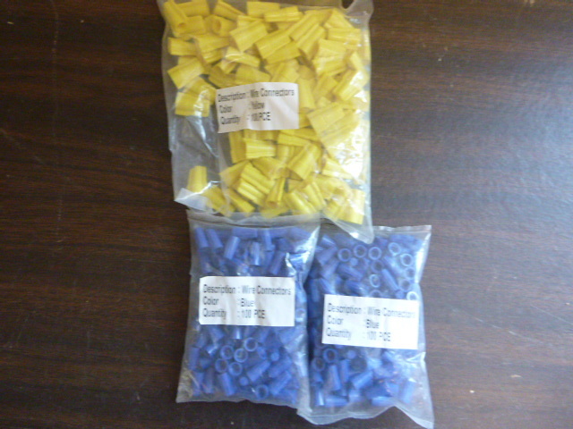 lot 14 image: 3 Bags of Wire Connectors