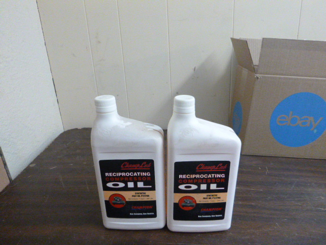 lot 59 image: Champion Reciprocating Compressor OilSyn.