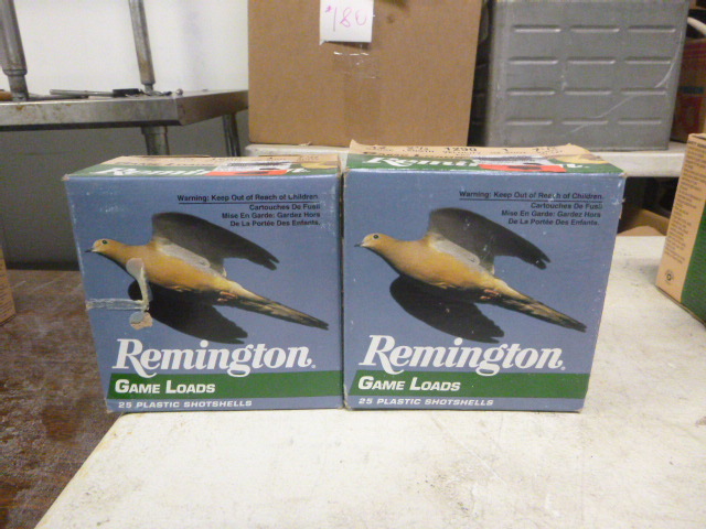 lot 64 image: Remington Shotgun shells