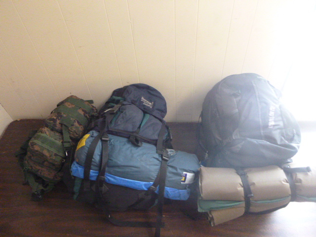lot 109 image: 3 Outdoor Camping Backpacks