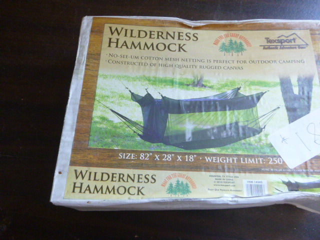 lot 188 image: Wilderness Hammock