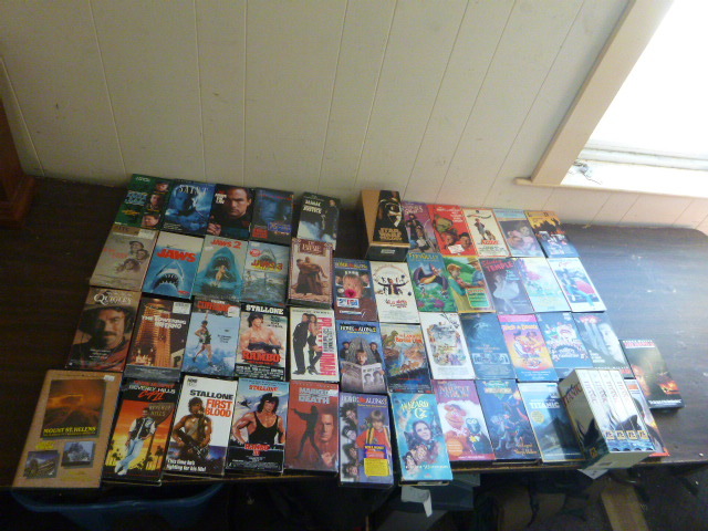 lot 204 image: VHS Movies
