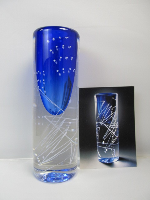 lot 30 image: Signed MARK SUDDUTH Art Glass Sculpture