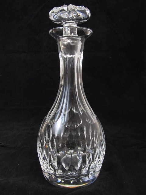lot 81 image: Vintage Cut Crystal Decanter
