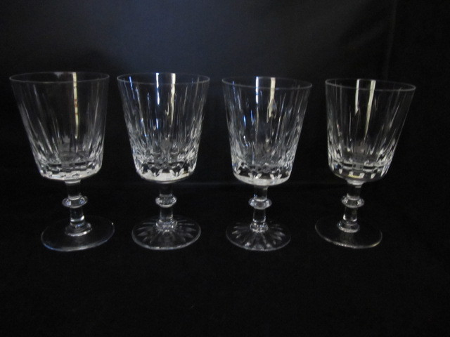 lot 90 image: Set of 4 Signed Royal Brierley Crystal Goblets