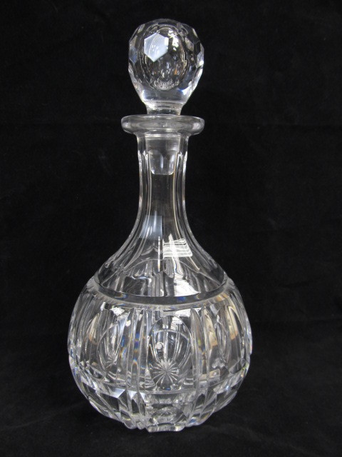 lot 110 image: Signed REXXFORD Deep Cut Crystal Decanter