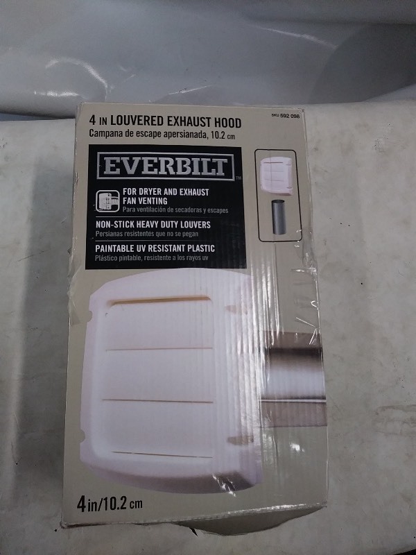 lot 13 image: - Everbilt 4 louvered exhaust Hood