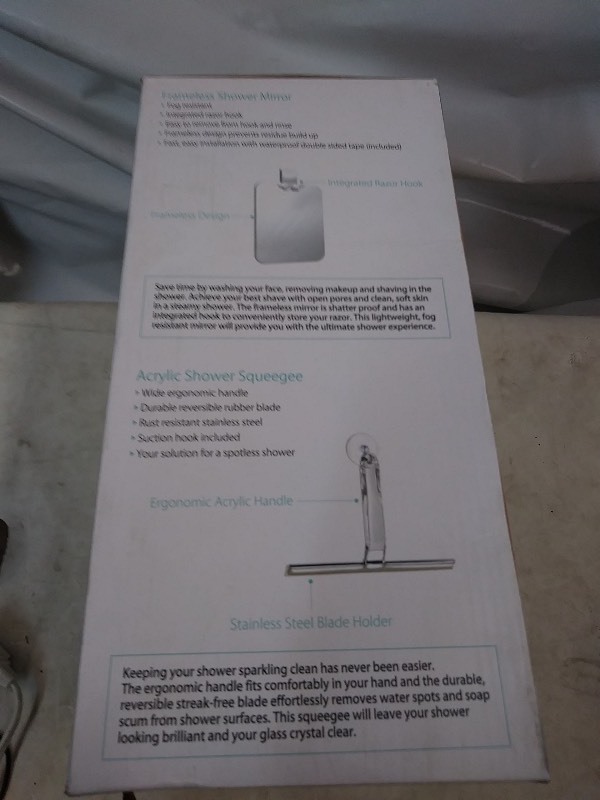 lot 24 image: Better Living Shower Solutions 3-piece set
