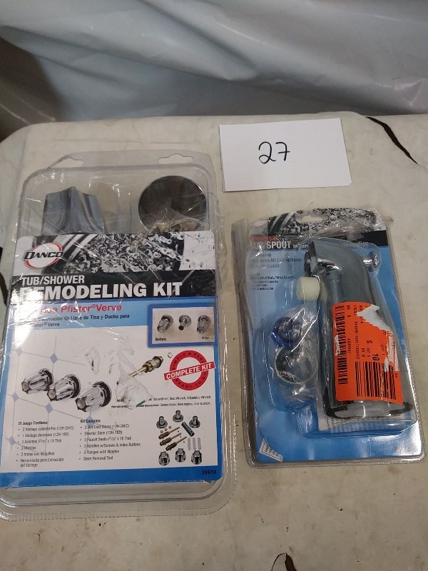 lot 27 image: -Danco tubshower remodeling kit for Price Pfister Verve