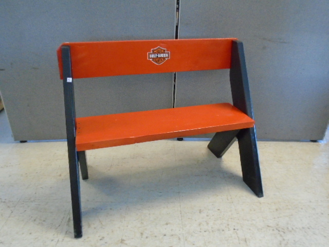 Handmade Harley Bench