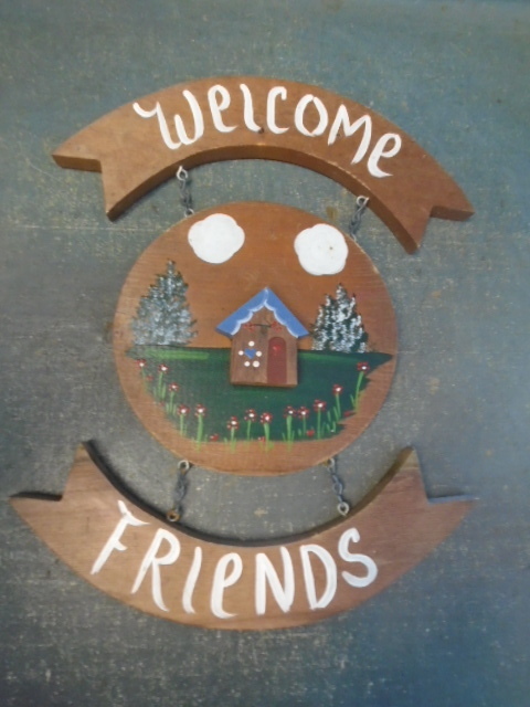 Wooden Welcome Wall Hanging
