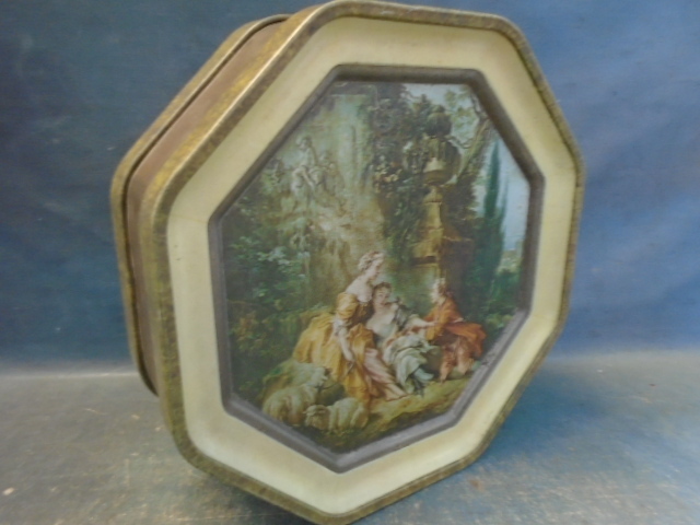 Vintage biscuit Tin and more