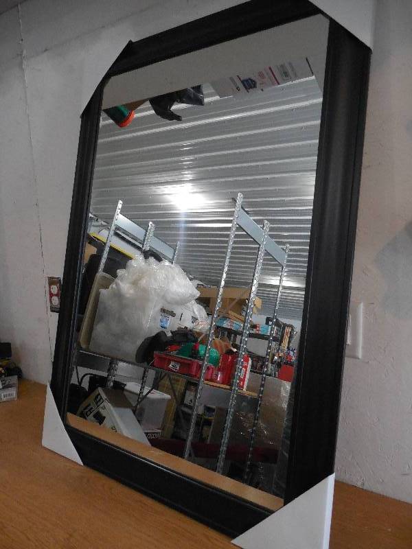 lot 27 image: 30X42 FRAMED MIRROR