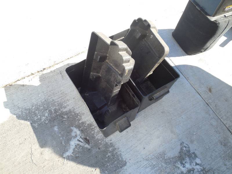 lot 66 image: (2) BATTERY BOXES