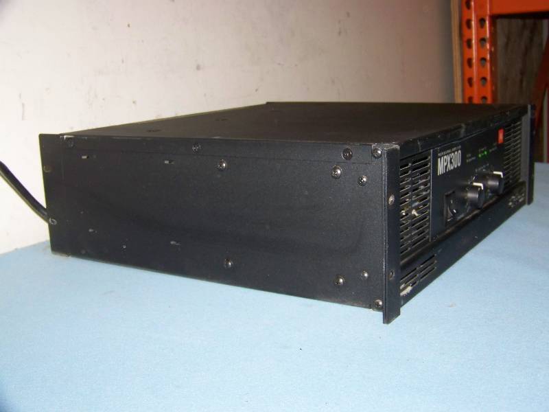 lot 40 image: JBL, MPX300, 2-Channel, Professional Amplifier  Amp