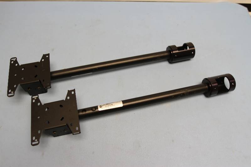 lot 119 image: Pair of Peerles LCD Ceiling Mounts with Cable Management (MSRP $247Each)