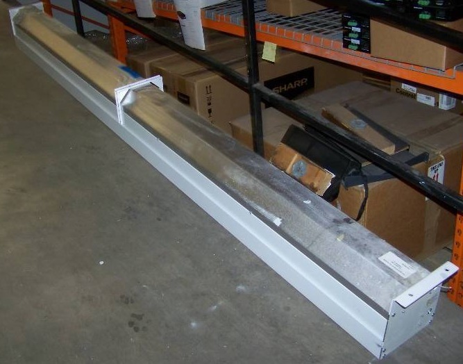 lot 35 image: Powered, In-Ceiling, Projection  Movie Screen