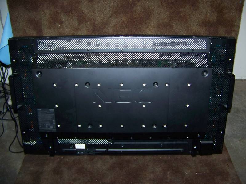 lot 71 image: 46, NEC, MultiSync, LCD, Flat Screen Monitor  Display
