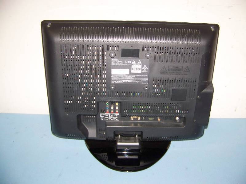 lot 76 image: 22, Sharp, LCD, HDTV with Stand