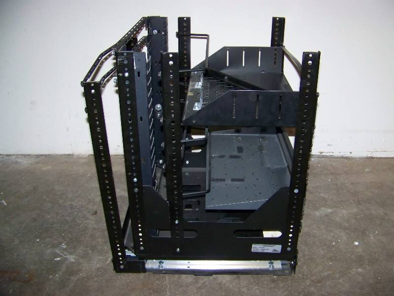 lot 81 image: Middle Atlantic, Audio  Video Equipment  Component Rack with Slide Out  Rotating Base