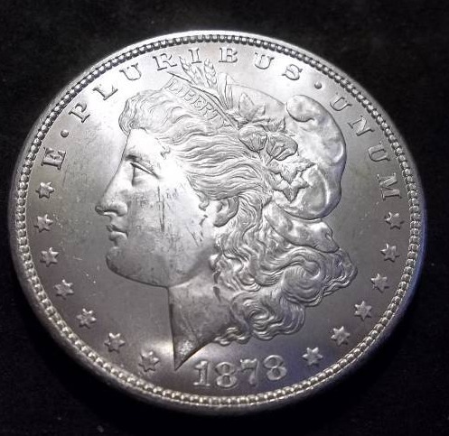 1878 S Morgan Silver Dollar