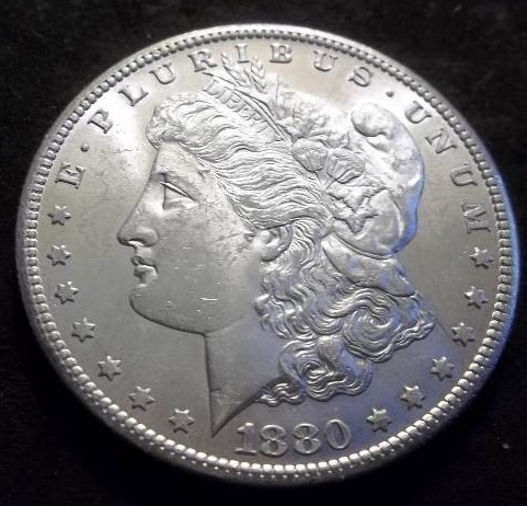1880 S Morgan Silver Dollar