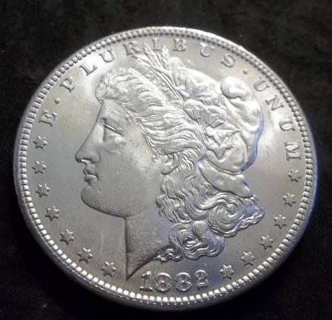 1882 S Morgan Silver Dollar
